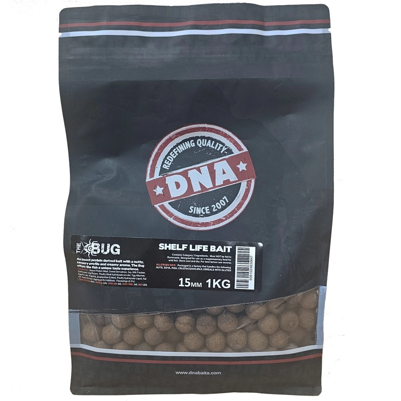 DNA Baits The Bug Shelf Life Boilies